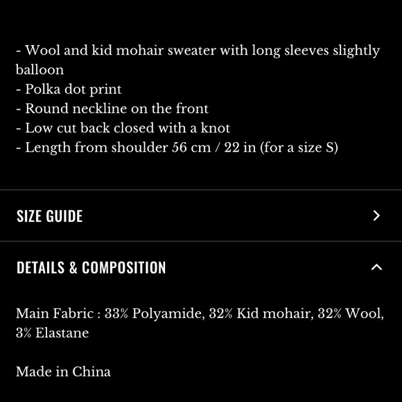 Sezane wool sweater NWT - Picture 6 of 6